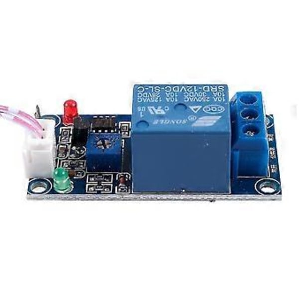 DC 12V Valosähköinen Kytkinanturi Relemoduuli 50mmx25mm W 2 Kaapeli