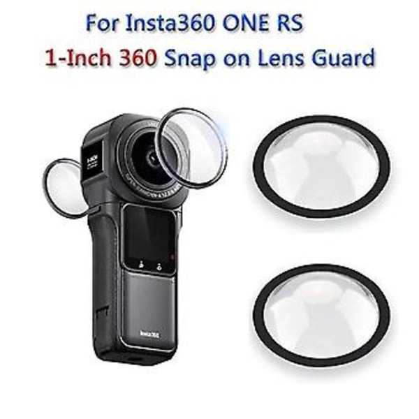 Linsebeskyttere til One R S 1-tommer 360 Kamera Beskyttende Linse Dobbeltlinse 360 Mod