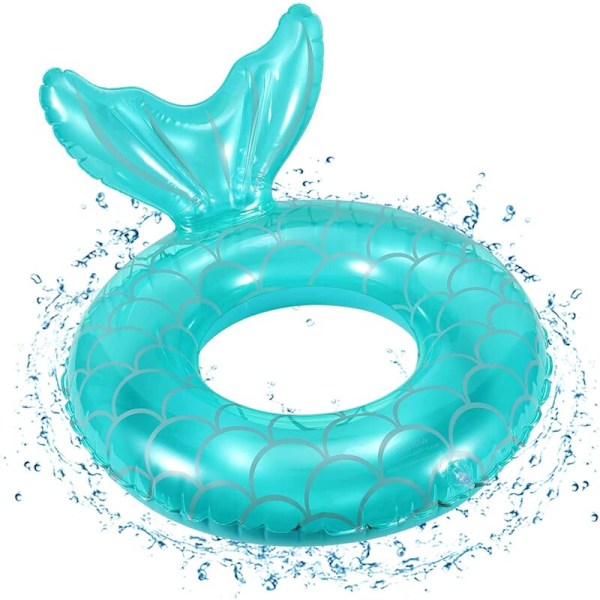 Svømme ring, oppustelig pool float, oppustelig svømme ring til børn, svømme ringe, flydende ring, strandlegetøj til børn, svømning strand eller pool