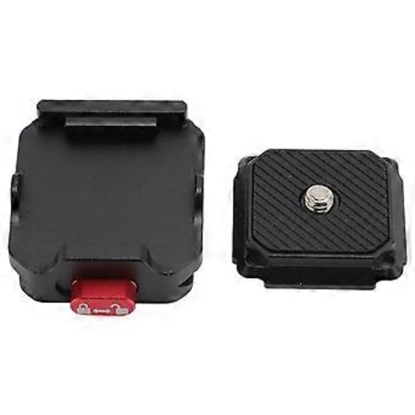 Kamera Quick Release Plade Aluminium til Arca 1/4 tommer 3/8 tommer Gevind QR Kameramonteringsplade til DSLR Kamera Stabilisator Kuglehoveder Tripods