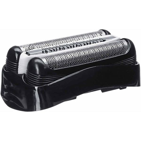 Reservedele 32B Sort Kompatibel med Braun Series 3 320 330 340 350CC Shavere, Barbermaskine, Barbermaskinefolie Cutter Hoved 32B Kassette til Braun