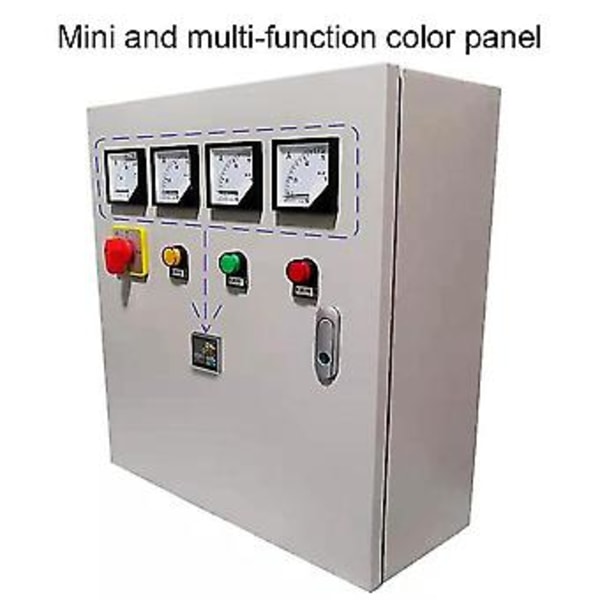 6 I 1 Ac250-450v Elektronisk Watt-time Måler Spænding Strøm Effekt