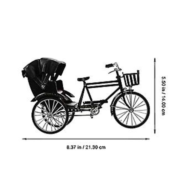 Nukke Retro Pyörä Rauta Rative Ycle Ycle Veistos Ajoneuvo Colle