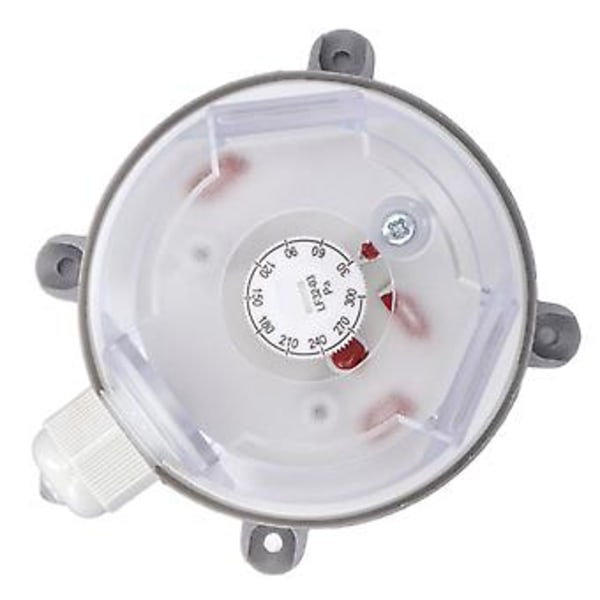 Vindtrycksbrytare 30‑300pa Överhettningsskydd Gasugn Ventilationsluft Differenstrycksbrytare