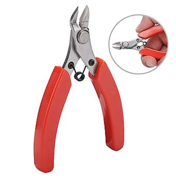 107F1 Mini Elektronisk Diagonal Tang Kabel Side Skærende Nipper Wire Cutter Håndværktøj S