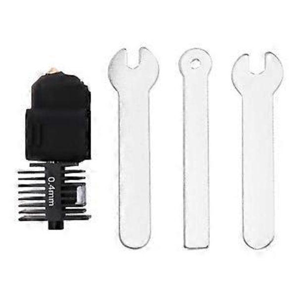 Hotend Kit för A1 Mini Munstycke Hot End Montering 0.4MM Härdat Stål Munstycke för A1 3D-skrivardel