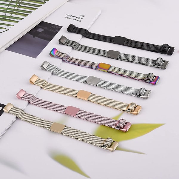 Fitbit Luxe rostfritt stål ersättningsarmband i metall