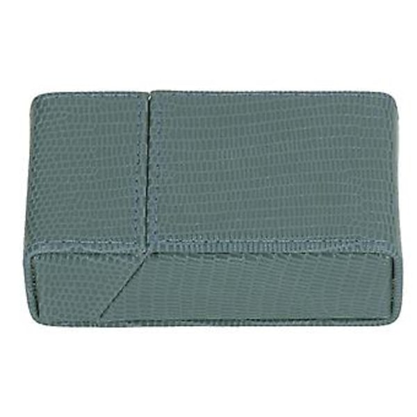 Cigarettetui med ödledesign i PU-läder, förvaringsfodral för cigarettpaket för kvinnor och män, grön