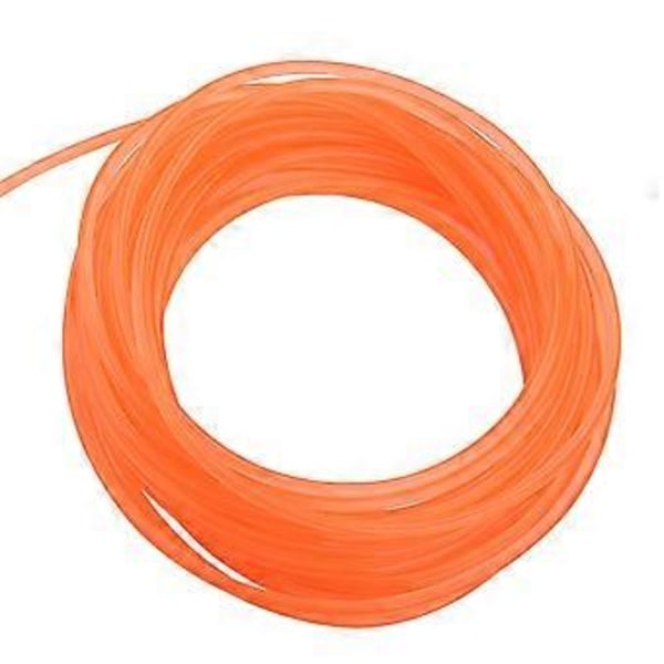 Orange Glat PU Polyurethan Rundrem til Drivtransmission (6mm*10m)