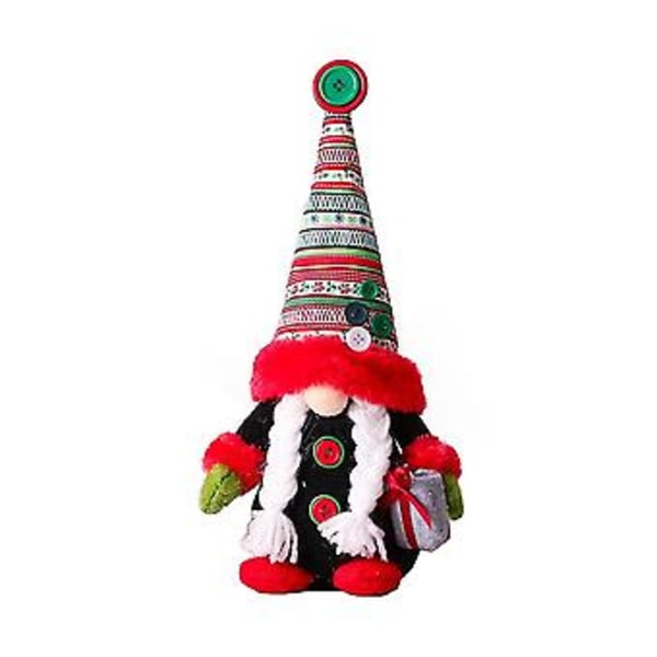 Nyttår R -dimensjonal Ansiktsløs Dukke Rotte Jul Leker Alv Gnome Ornts(b)