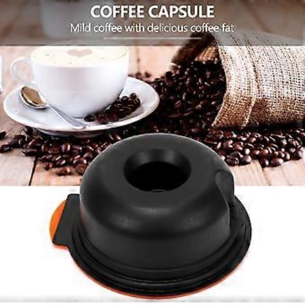 Återanvändbara kaffekapslar, kompatibla med -S maskiner, påfyllningsbara kaffepods med kaffefilter 180 ml