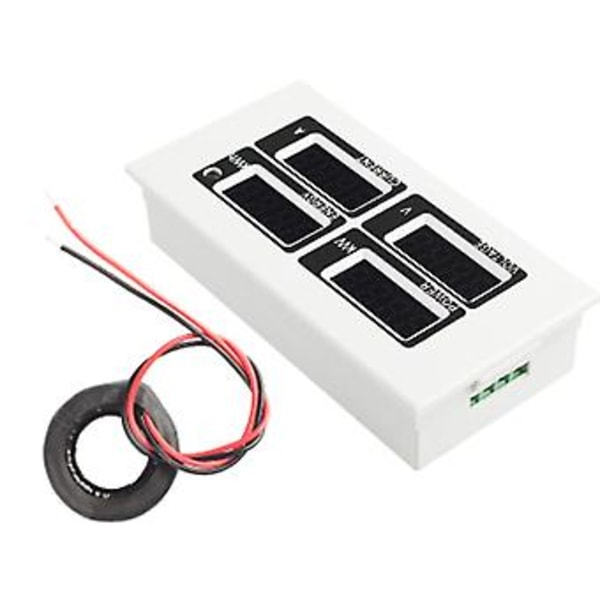 Pzem-004 Yksivaiheinen Mittari Punainen LED-näyttö Sähköinstrumentit Voltti Ampeeri Watti Kwh Indikaattori Ttl Mod