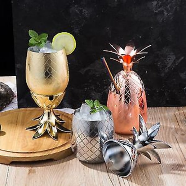 Pine Glas Metall Mule DIY Glas Hem Råttor Bar Tillbehör