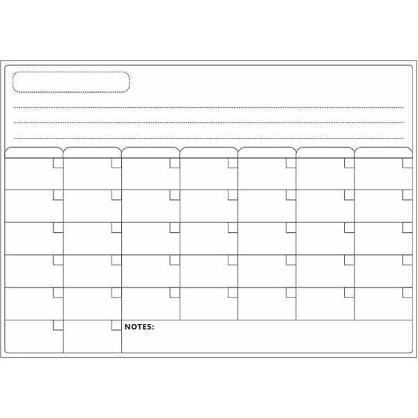 Whiteboard, Magnetic Dry Erase Board Calendar Whiteboard Fridge Stickers Kitchen Fridge Whiteboard-White