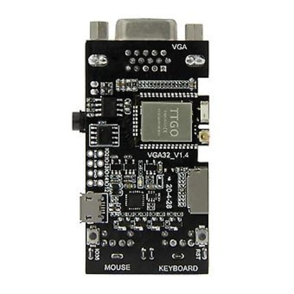 Fabgl Vga32 Vga Esp32 Psram Modul V1.4 Ps/2 Grafikbibliotek Spel Ansi/