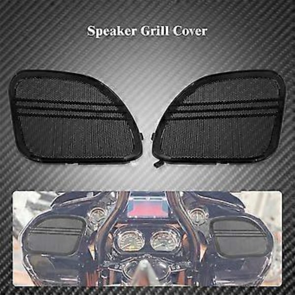 Motorsykler -linje Høyttalergriller Deksel Trim For Road Glide 2015-2023 Fltrx Fltrxse Fltru Horn Mesh