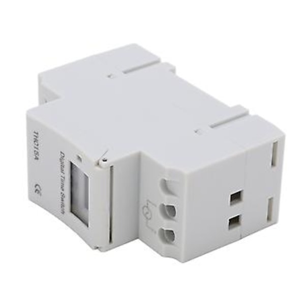 THC15A Elektroninen ajastinkytkin LCD-näytöllä, ohjelmoitava digitaalinen ajastin katuvaloille