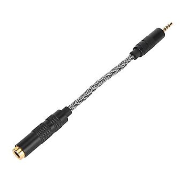 4,4 mm til 2,5 mm lydkabel Profesjonell hun til hann hodetelefonadapterkabel for lydavspillere med 2,5 mm nced-porter, kjølig grå