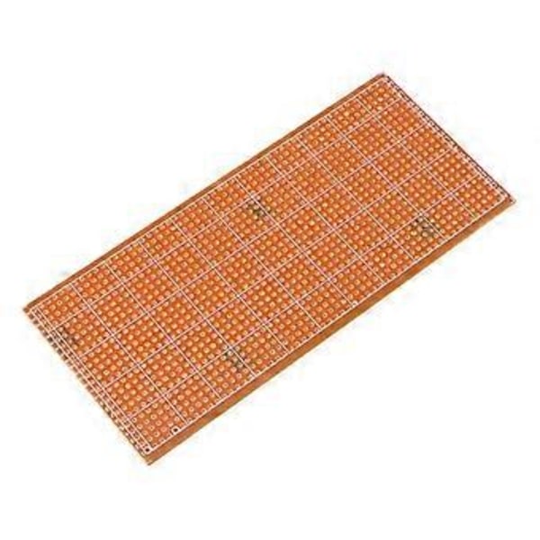 5 kpl 6,5x14,5 cm Stripboard Veroboard Leikkaamaton PCB Platine Yksipuolinen Piirilevy