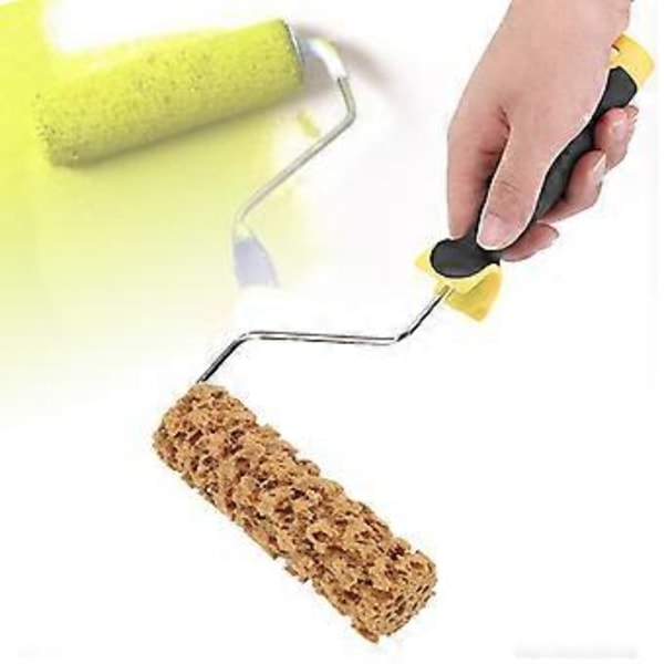 Kestävä Tekstuurijäljitelmä Sienitelasivellin 6'' DIY Kuvio Nestemäinen Tapetti