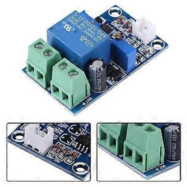 2 st Batterimodul 12V Batteri Lågspänningsbrytare Automatisk Påslagning Återställningsskydd