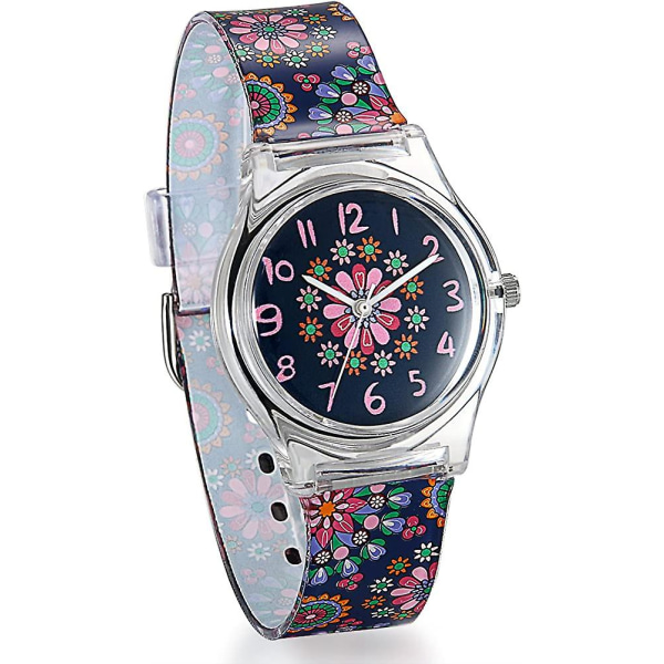 Barnklocka Kvarts Armbandsur - Analog Display-digital Urtavla Klocka För Pojke Flicka