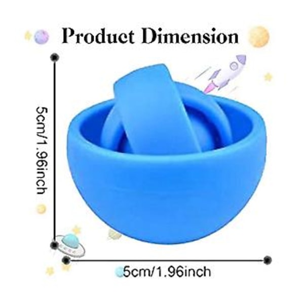 Fidgetleksak för vuxna, Fidgetleksaker, Fidgets Stresslindring Finr Leksak Fidget Snurrande