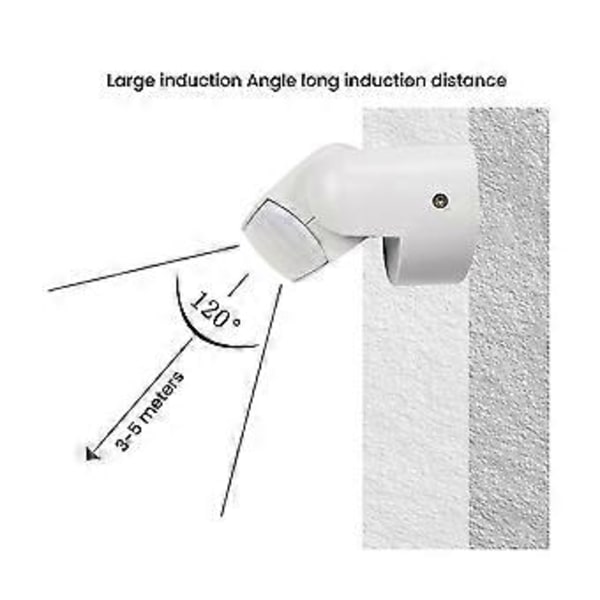 Vattentät Dubbel Infraröd Probs Rörelsesensor Ip65 Ac 220v-240v Pir Rörelsedetektor Automatisk 120