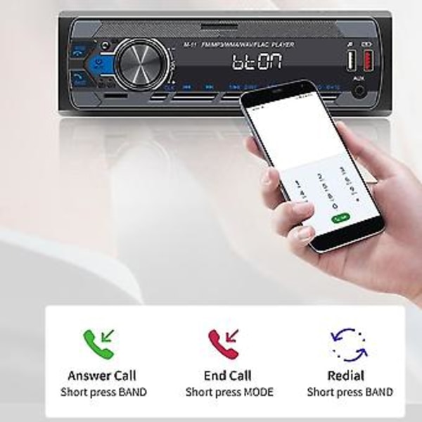 Autosoitin Autoradio Functal All-in- Car Mp3-soitin Auto