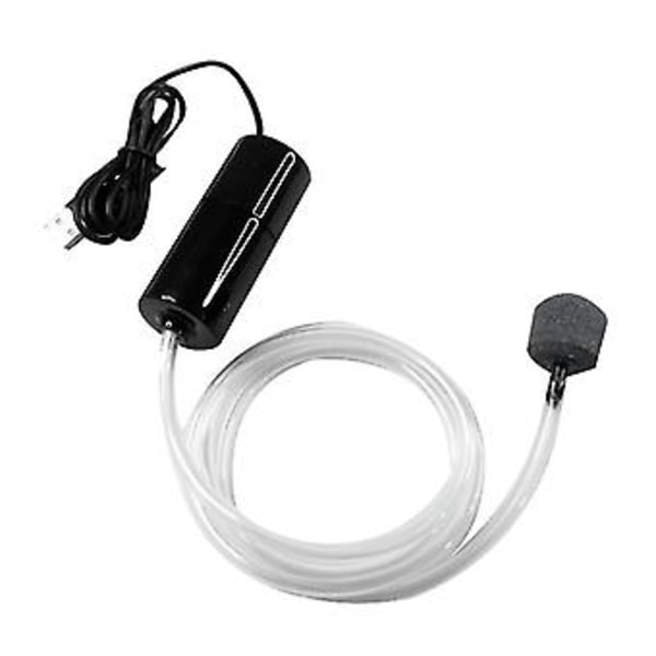 Tankki USB-pumppu Hiljainen Virransäästävä Kannettava Mini Terrario Tankki