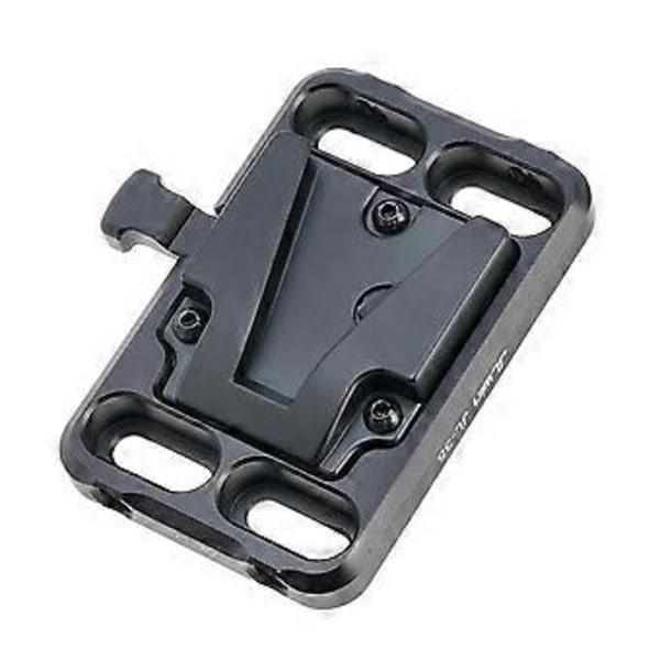 Mini V-Port akkukelkka ilman 15 mm:n kiskojen putkikiinnikettä, kiinteä pohja, yleiskäyttöiset kameratarvikkeet