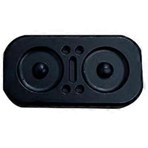 Uggla Fidget Rotate Slider EDC Vuxen Metall Ångest Stress Relief Leksaker, Svart