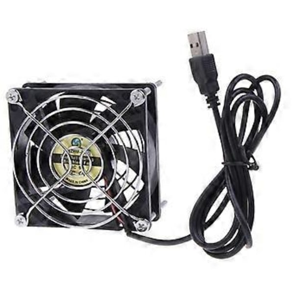 Bærbar DC5V USB børsteløs ventilator hastighed 2209RPM ventilator praktisk USB ventilator