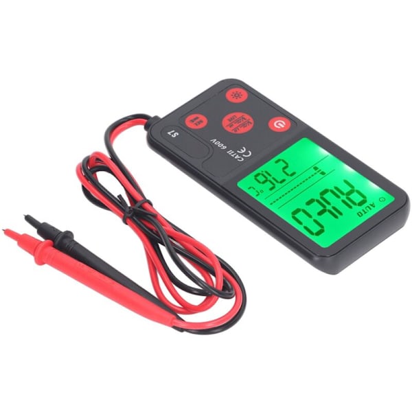 3,5-tums digital multimeter 6000 räkningar multifunktionell automatisk identifiering bärbar voltmeter voltmeter