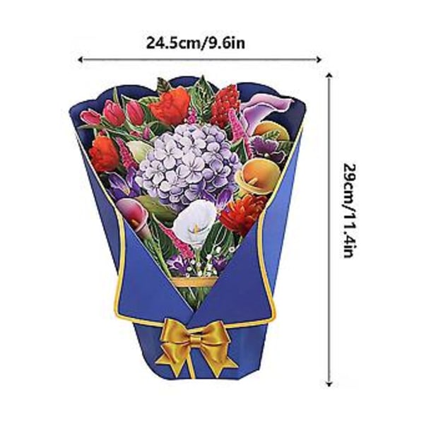 Pop-up Buket, Pop-up Blomsterbuket Ting, Fe