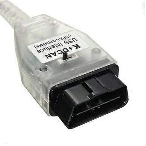 Auton diagnostiikkatyökalun kaapeli K+dcan Usb Obd2 -liitäntä Ft232rq-sirulla ja polttoainesäiliön korkki