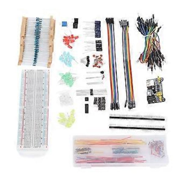 Elektronikkit Startpaket Roligt Sortiment Utvecklingskomponent med 830 Håls Kopplingsdäck för R3