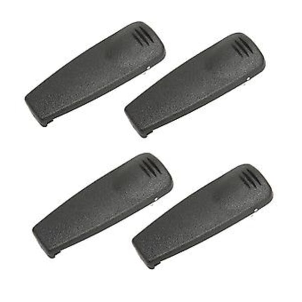4 stk. Radio Bælteklips Udskiftning Walkie Talkie Bælteklemme til Motorola GP338 HT750 HT1250 XTS2500 CP185 PR860 VL130