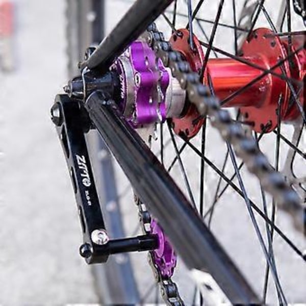 MTB-pyörän yksivaihteinen vaihtaja polkupyörän ketjunkiristin ripustimelle Dropout-rungolle Säädettävä pyörän hihnapyörä Jockey W:lle