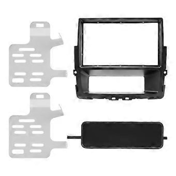 2 Din Bilradio Fascia för Primastar Opel Vivaro Trafic II Installationsram Panel DVD Frontplatta Trim