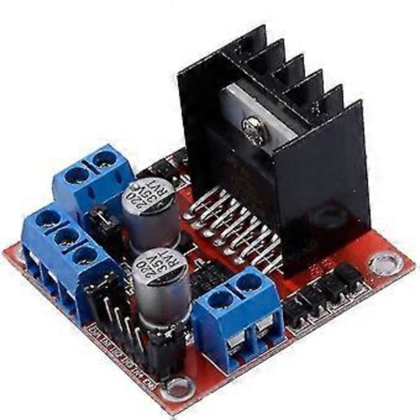 L298n Motor Driver Kontrollerkort L298 Modul For Arduino Dual H Bridge Dc