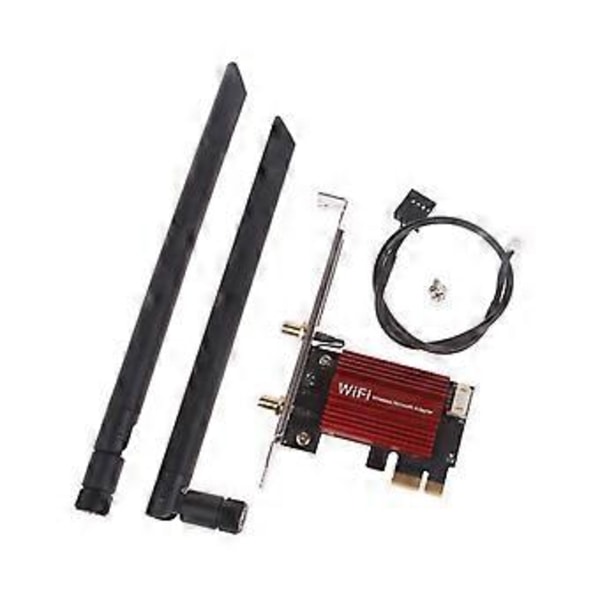 Dual Band AX1800 Pro Wifi6 Langaton Verkkosovitin 1800Mbps BT5.2 Wifi-kortti 2.4G/5Ghz Microsoftille Windows10 /11