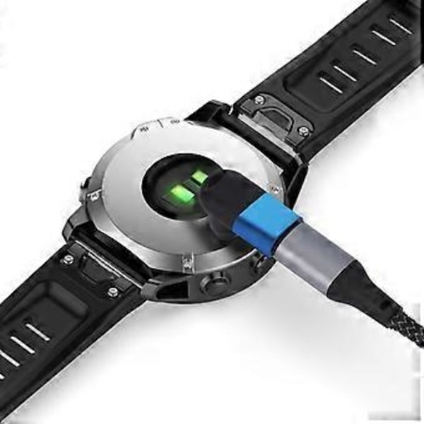 Laddningsomvandlare USB Typ C till 4-pin Smartwatch Laddaradapter för Fenix 5S