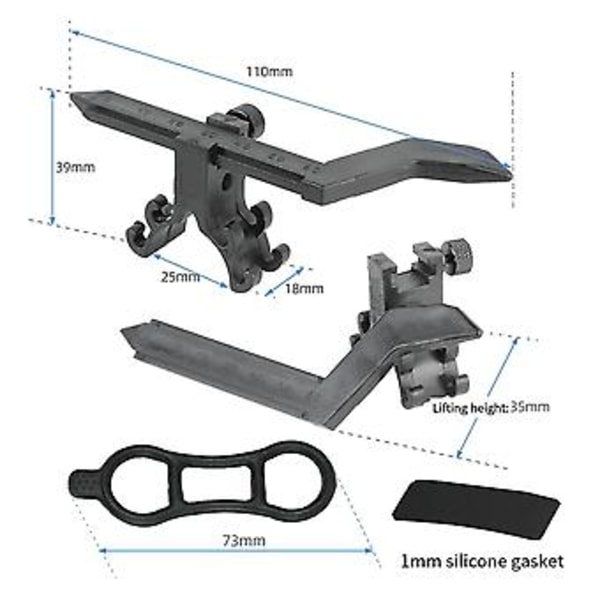 Mini Ycle Hjulopretter D Cykel Fælge Justeringsværktøj Cykelhjul Reparationsværktøj Cykeltilbehør