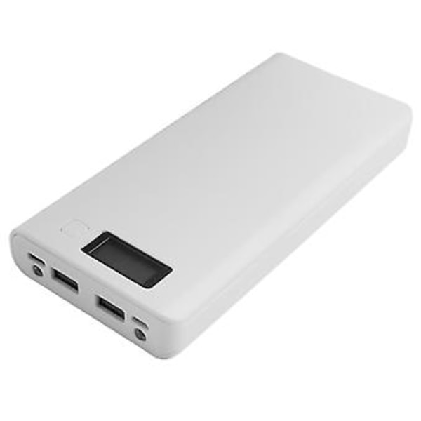 DIY 8x18650 Portabel Powerbank Fodral Låda LCD Display Dubbel USB Powerbank Låda Kit