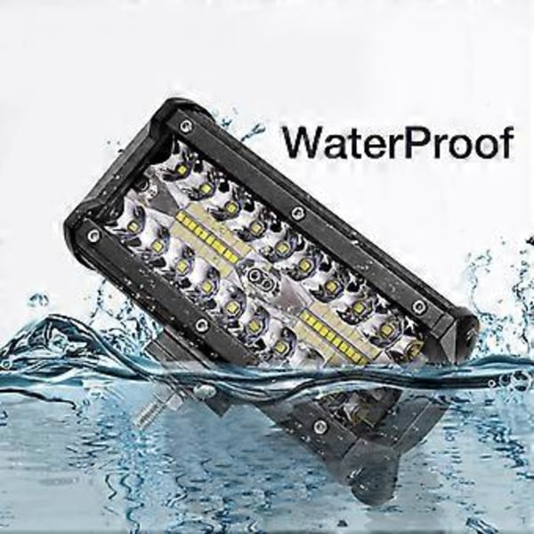 7 Tommer 120W Combo Led Lys Barer Spot Flood Beam for Arbeid Kjøring Offroad Båt Bil Traktor Lastebil SUV ATV 12V 24V