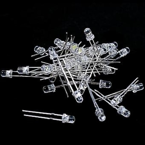 40 Stk. M Led Lampe Lysdiode 2.5v-3v