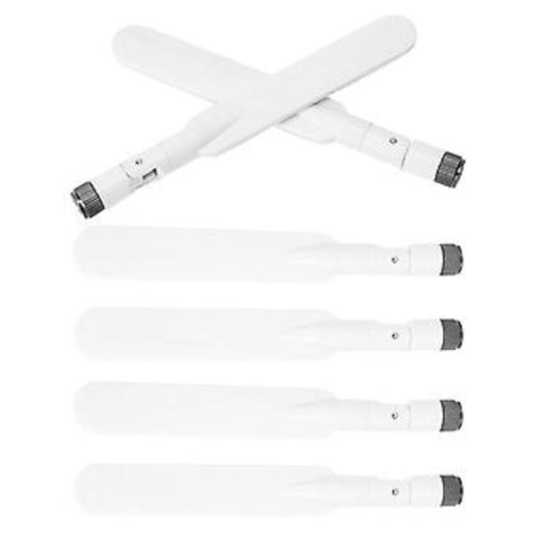 6st WiFi Antenn 2.4G/5G Dual Band 5DBI 700‑2700Mhz RP‑SMA Trådlös Nätverksrouter
