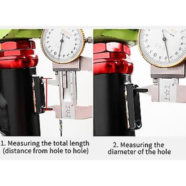 Til Front Taske Blok 3 Hul Front Adapter Beslag Foldecykel Tilbehør, rød