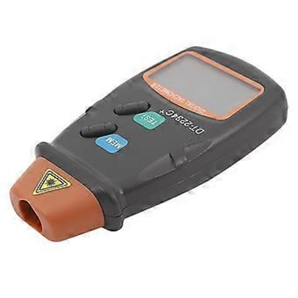 Digital Tachometer RPM Måler Berøringsfri 2.5rpm-99999rpm LCD Display Hastighedsmåler Dt2234c Tester Spe